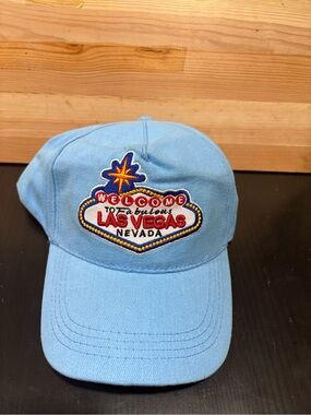 Las Vegas Tropicana  Light Blue Baseball Cap